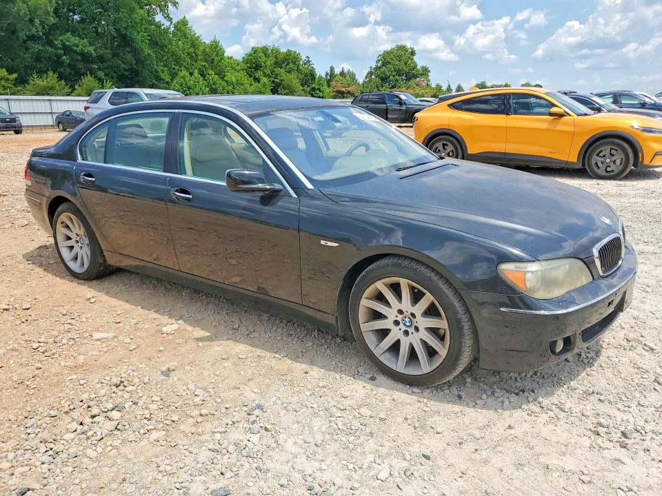 2006 Bmw 750 მანქანა იყიდება აუქციონზე, vin: WBAHN83576DT29920, აუქციონის ნომერი: 54134406