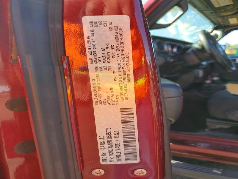 2021 Jeep Wrangler მანქანა იყიდება აუქციონზე, vin: 1C4GJXAN3MW575078, აუქციონის ნომერი: 56173326