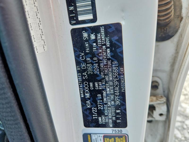 Aukcja sprzedaży 2023 Kia Forte, vin: 3KPF44AC9PE566819, numer aukcji: 58575746