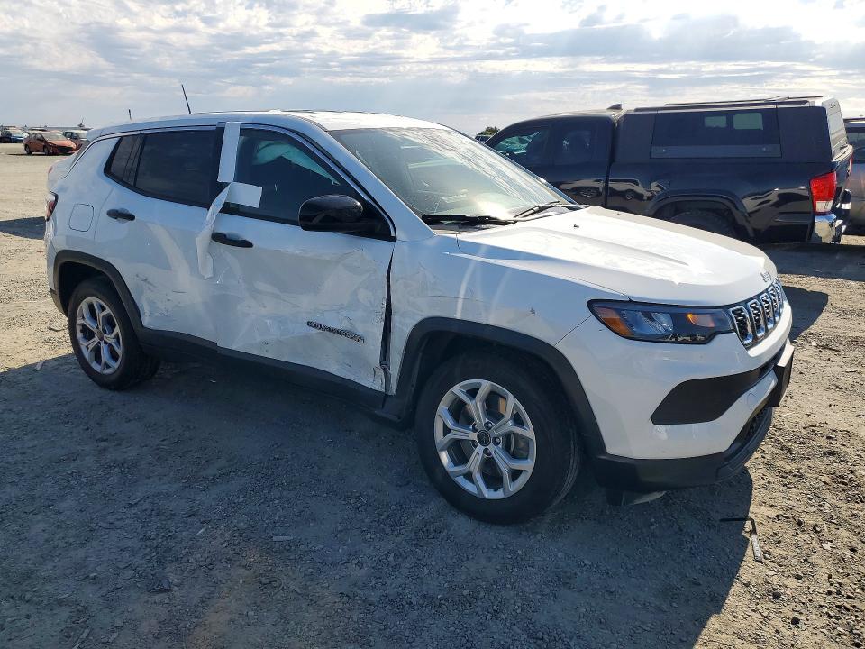 58085756 :رقم المزاد ، 3C4NJDAN1ST550852 vin ، 2025 Jeep Compass مزاد بيع
