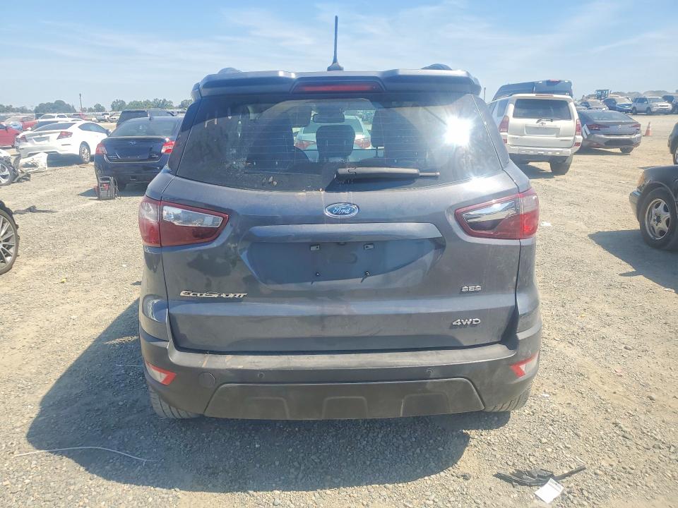 2019 Ford Ecosport მანქანა იყიდება აუქციონზე, vin: MAJ6S3JL8KC261009, აუქციონის ნომერი: 57264726