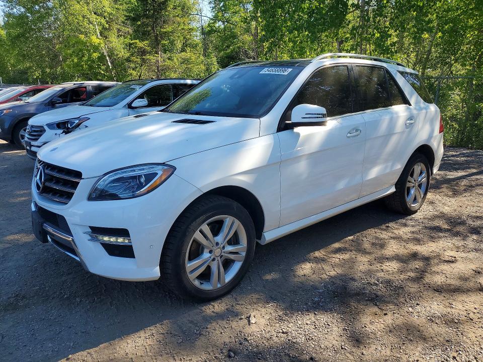 Auction sale of the 2015 Mercedes-benz Ml, vin: 4JGDA2EB3FA610221, lot number: 54658896