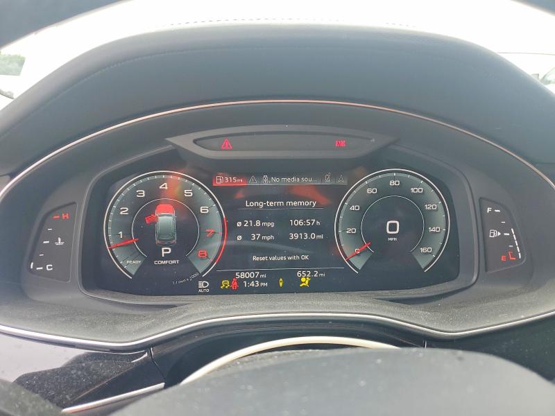 58371916 :رقم المزاد ، WA1VXAF77MD026986 vin ، 2021 Audi Q7 مزاد بيع