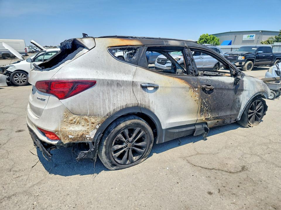 2018 Hyundai Santa Fe Sport მანქანა იყიდება აუქციონზე, vin: 5XYZU4LA2JG539853, აუქციონის ნომერი: 57708566