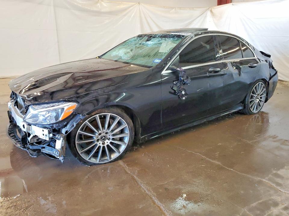 57544556 :رقم المزاد ، 55SWF4JB3JU273189 vin ، 2018 Mercedes-benz C مزاد بيع
