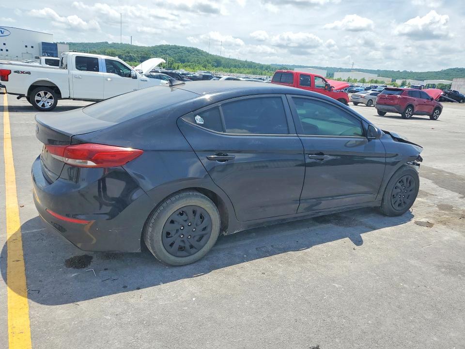 2017 Hyundai Elantra მანქანა იყიდება აუქციონზე, vin: KMHD74LF9HU156140, აუქციონის ნომერი: 55731436