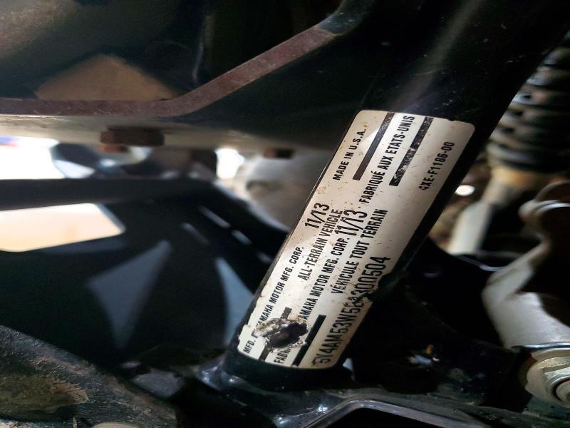 57494806 :رقم المزاد ، 5Y4AM53W5EA300504 vin ، 2014 Yamaha Yfm700 مزاد بيع