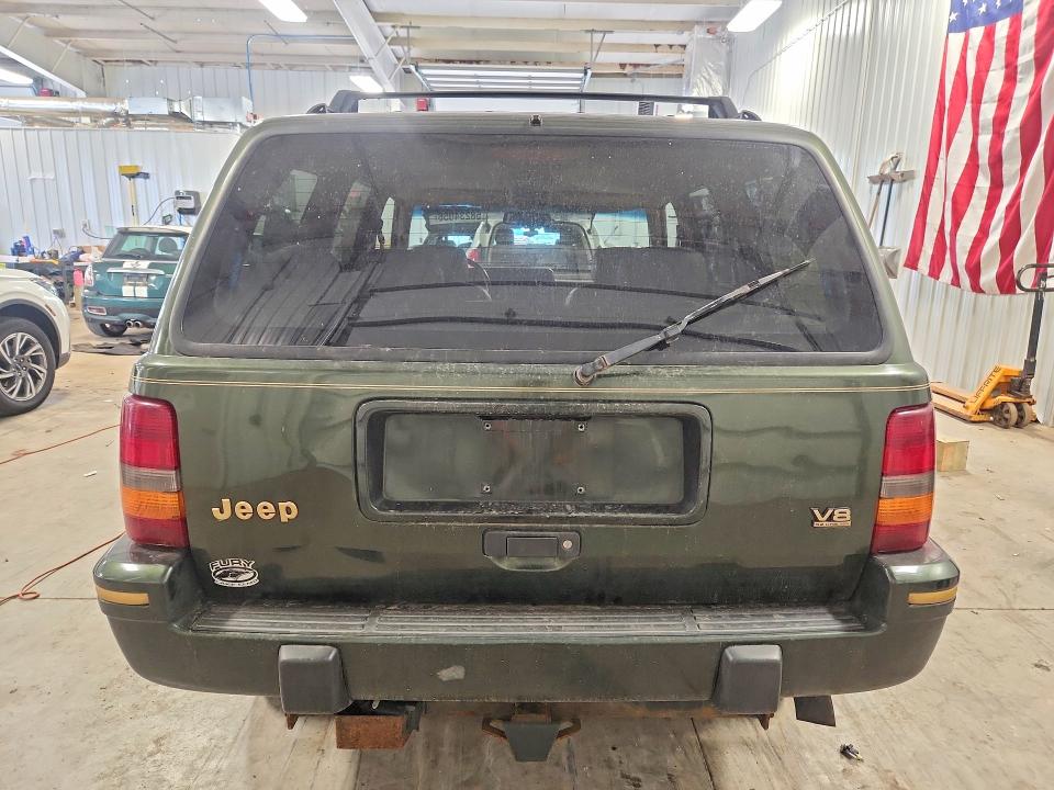 58234056 :رقم المزاد ، 1J4GZ78Y0SC528561 vin ، 1995 Jeep Grand Cherokee مزاد بيع