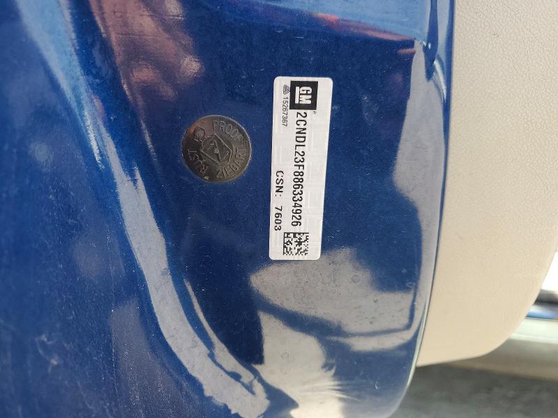 Продажа на аукционе авто 2008 Chevrolet Equinox, vin: 2CNDL23F886334926, номер лота: 55943466