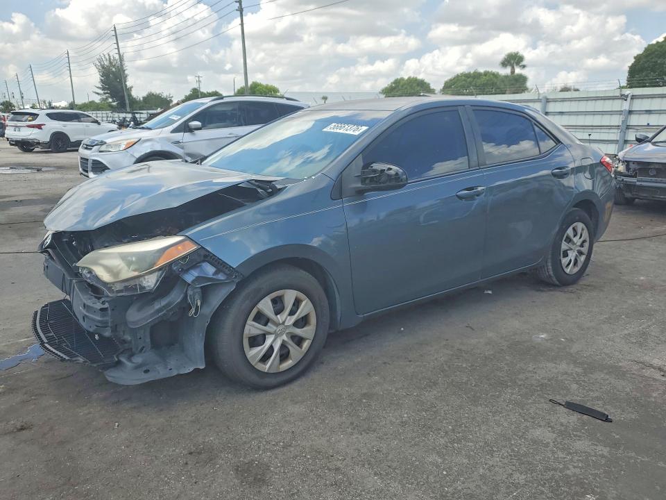 Auction sale of the 2014 Toyota Corolla, vin: 2T1BURHEXEC190016, lot number: 56661376