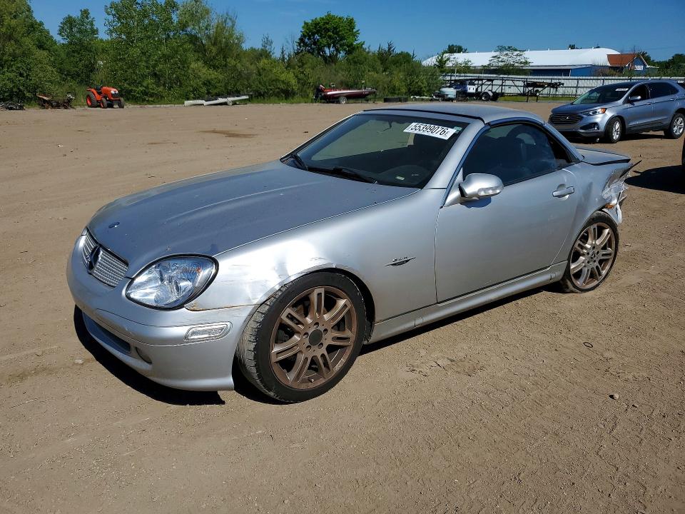2004 Mercedes-benz Slk მანქანა იყიდება აუქციონზე, vin: WDBKK49F64F307580, აუქციონის ნომერი: 55399076
