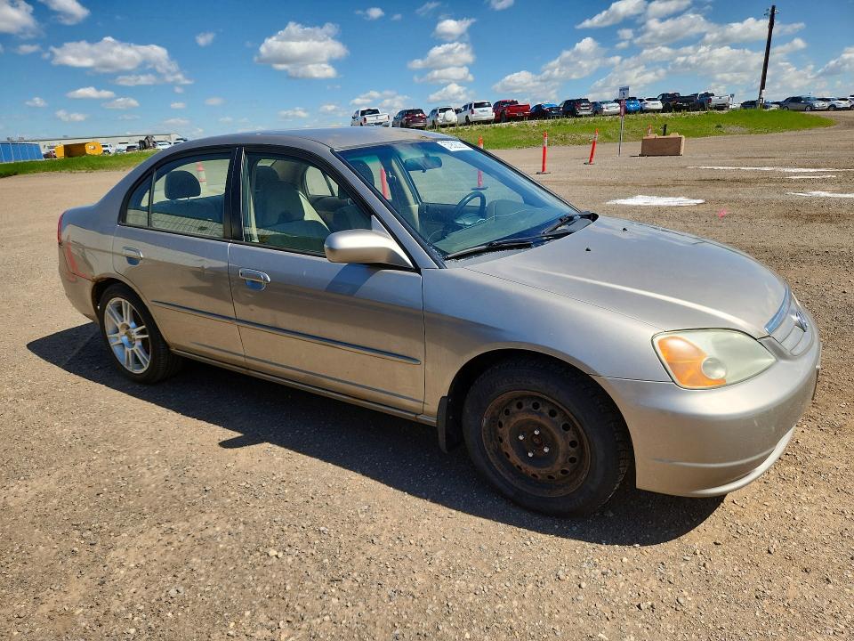 2003 Honda Civic მანქანა იყიდება აუქციონზე, vin: 2HGES16683H901989, აუქციონის ნომერი: 57952026