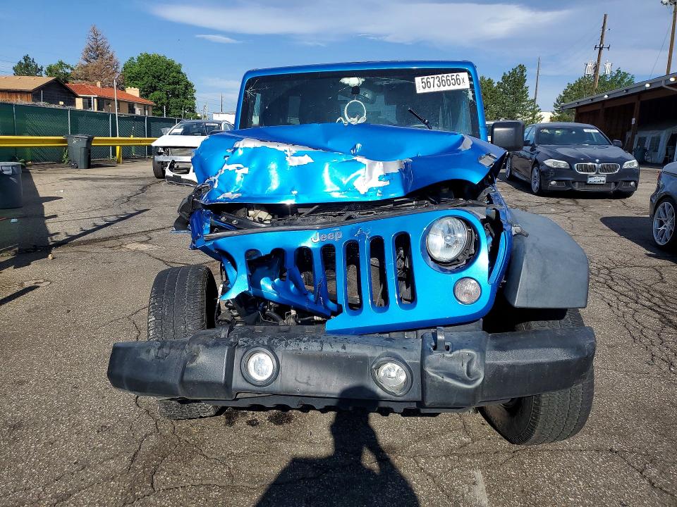 56736656 :رقم المزاد ، 1C4BJWDGXFL732093 vin ، 2015 Jeep Wrangler Unlimited مزاد بيع