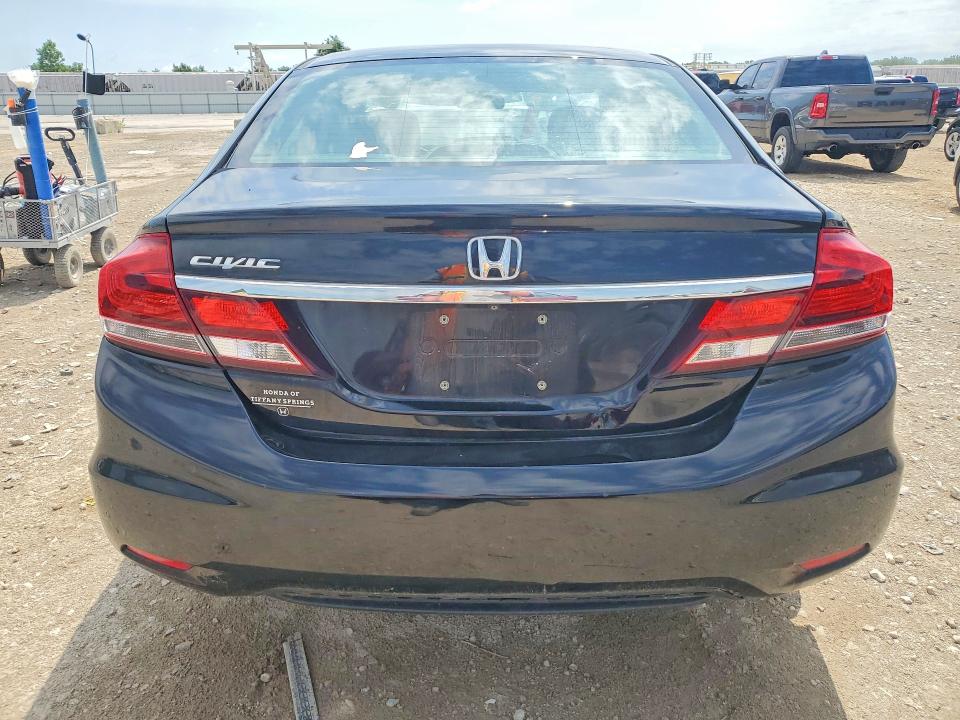 Продаж на аукціоні авто 2013 Honda Civic, vin: 19XFB2F96DE032857, номер лоту: 57654006