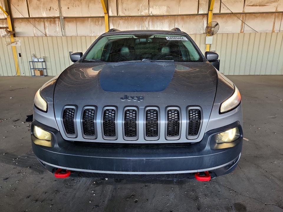 58989466 :رقم المزاد ، 1C4PJMBS9HW665182 vin ، 2017 Jeep Cherokee مزاد بيع