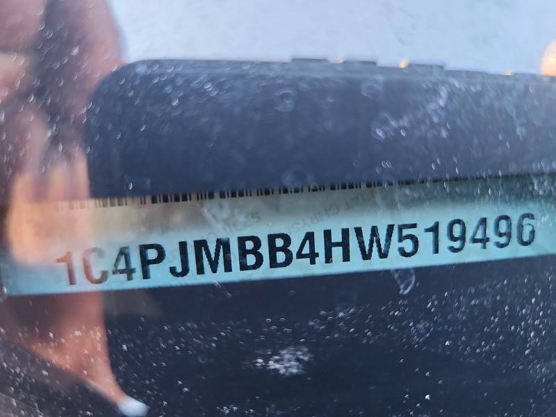 Aukcja sprzedaży 2017 Jeep Cherokee, vin: 1C4PJMBB4HW519496, numer aukcji: 57936006