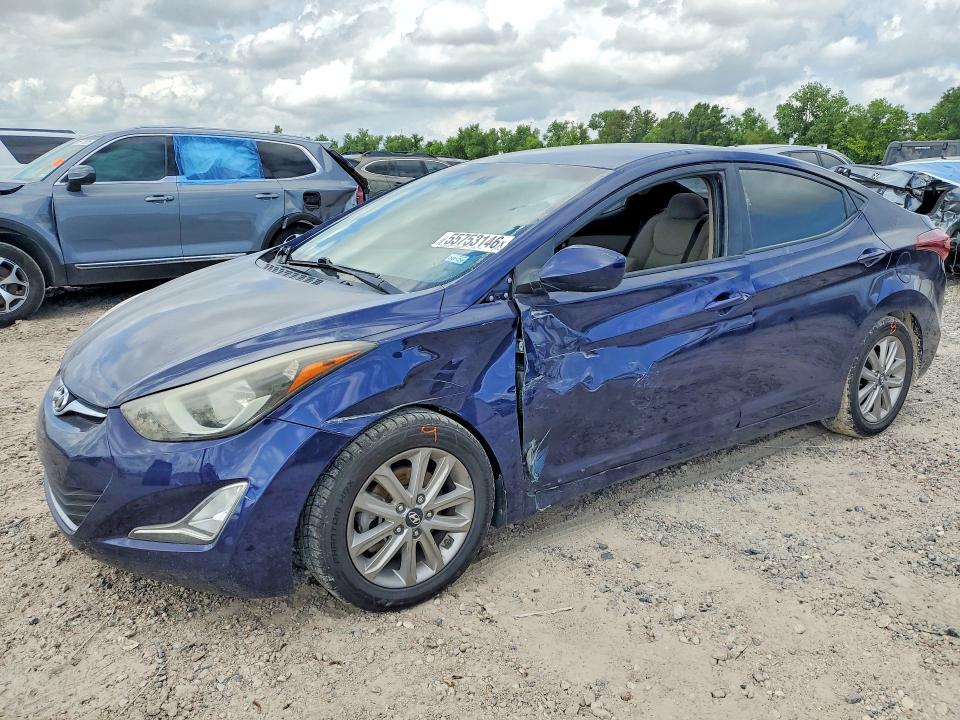 Продажа на аукционе авто 2014 Hyundai Elantra, vin: 5NPDH4AE8EH474770, номер лота: 55753146