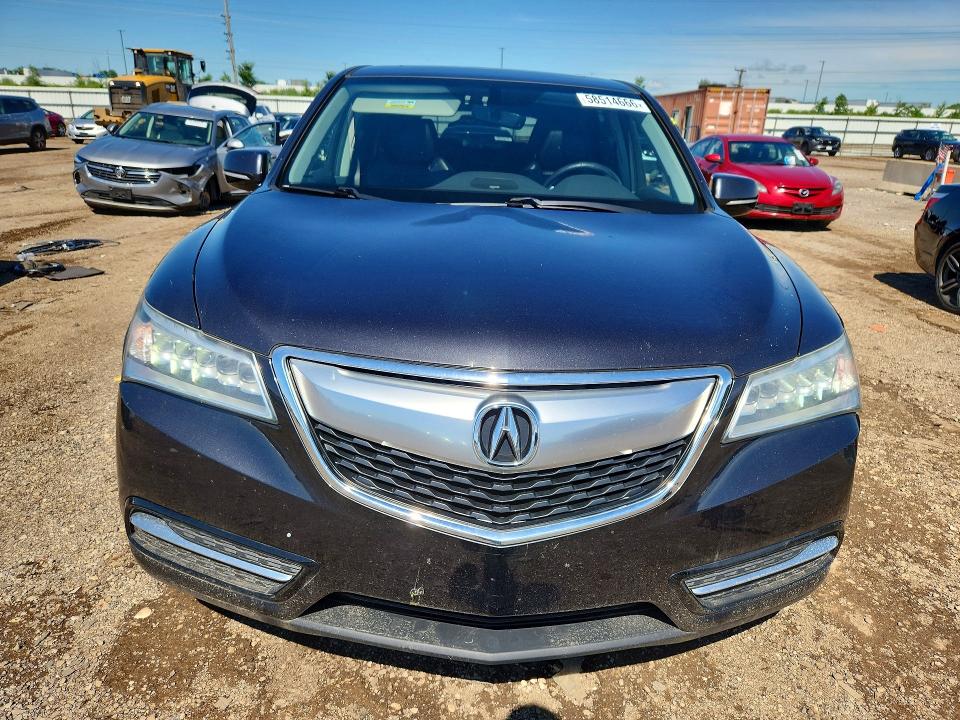 Продаж на аукціоні авто 2016 Acura Mdx, vin: 5FRYD4H27GB016789, номер лоту: 58514666