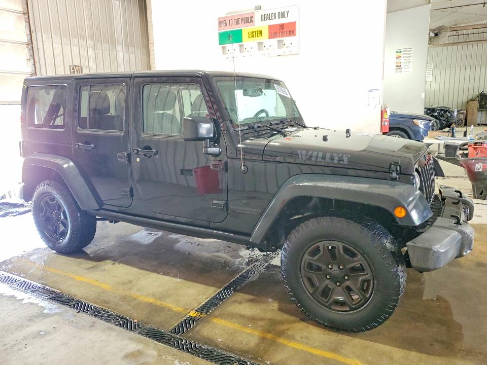 2017 Jeep Wrangler Unlimited მანქანა იყიდება აუქციონზე, vin: 1C4BJWDG7HL577733, აუქციონის ნომერი: 58706966