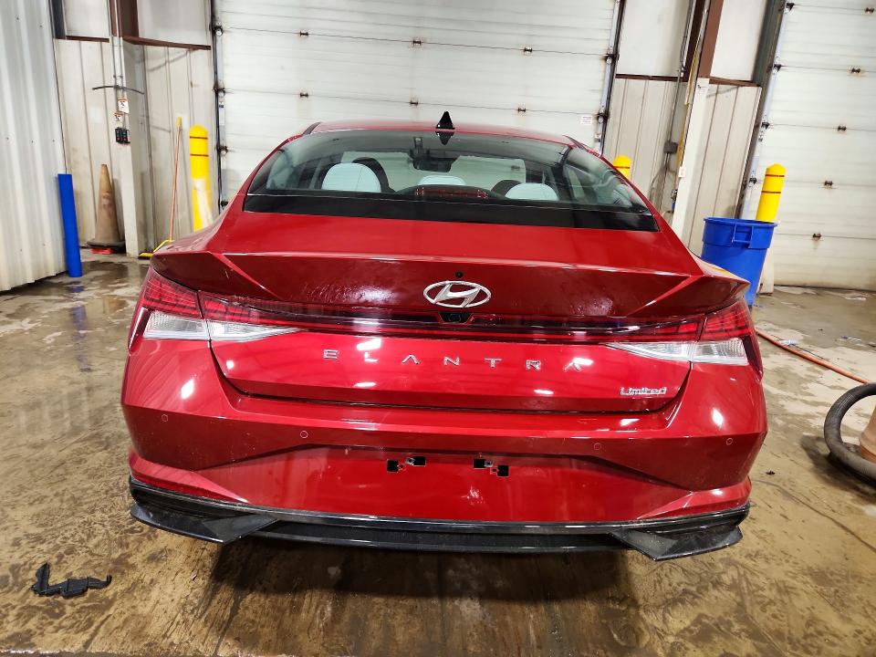56954896 :رقم المزاد ، KMHLP4AG8PU599322 vin ، 2023 Hyundai Elantra مزاد بيع