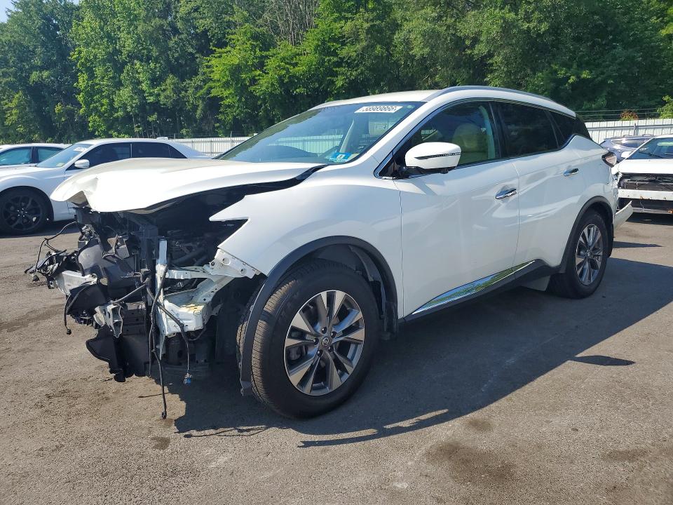 Auction sale of the 2017 Nissan Murano, vin: 5N1AZ2MH8HN121150, lot number: 58989866