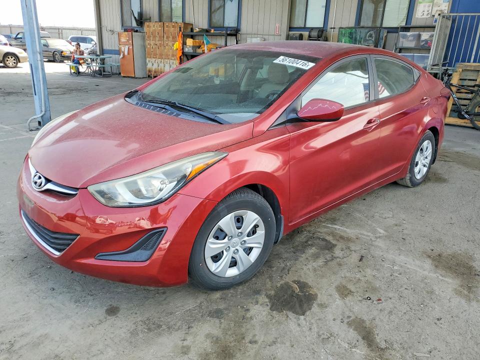 Продаж на аукціоні авто 2016 Hyundai Elantra, vin: 5NPDH4AE5GH778612, номер лоту: 56100416