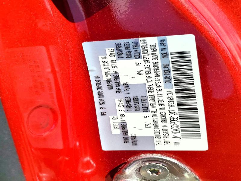 Aukcja sprzedaży 2023 Mazda Mx-5 Miata, vin: JM1NDAC7XP0551247, numer aukcji: 57310756