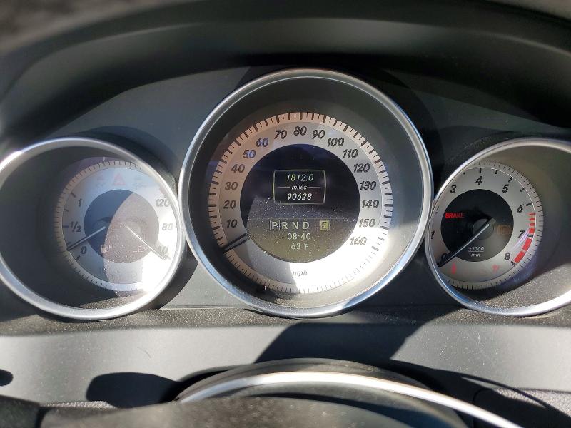 2012 Mercedes-benz C მანქანა იყიდება აუქციონზე, vin: WDDGF8BB5CA647069, აუქციონის ნომერი: 55830246
