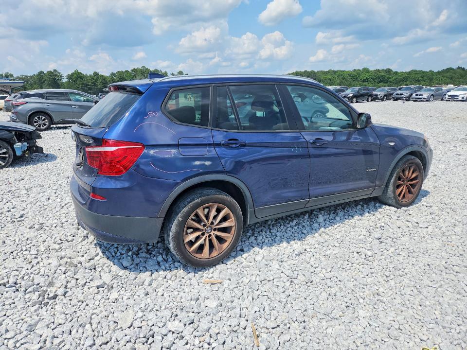 2013 Bmw X3 მანქანა იყიდება აუქციონზე, vin: 5UXWX9C55D0A24710, აუქციონის ნომერი: 58313626