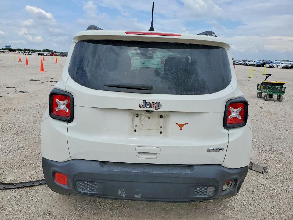2018 Jeep Renegade მანქანა იყიდება აუქციონზე, vin: ZACCJABB2JPG70563, აუქციონის ნომერი: 61211766