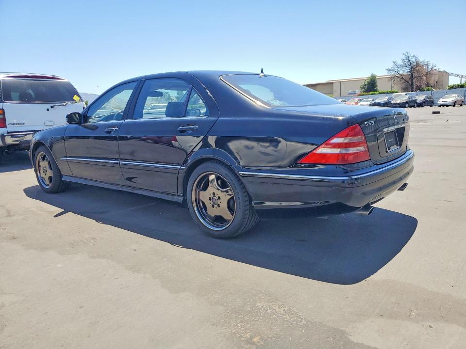 2002 Mercedes-benz S მანქანა იყიდება აუქციონზე, vin: WDBNG73J72A238485, აუქციონის ნომერი: 59160406