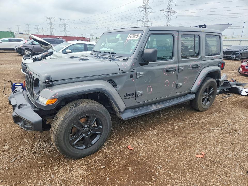 Auction sale of the 2020 Jeep Wrangler Unlimited, vin: 1C4HJXEN2LW330558, lot number: 54852876