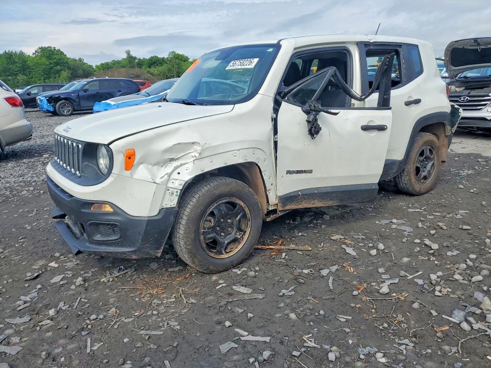 Aukcja sprzedaży 2017 Jeep Renegade, vin: ZACCJBAB3HPF11018, numer aukcji: 56758226