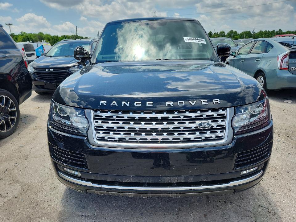 Продажа на аукционе авто 2016 Land Rover Range Rover, vin: SALGS2KF8GA301795, номер лота: 58490006