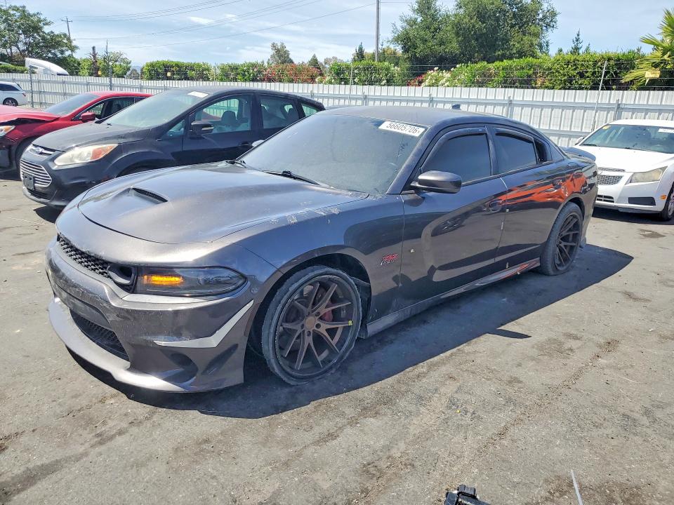 56605706 :رقم المزاد ، 2C3CDXGJ2JH329969 vin ، 2018 Dodge Charger مزاد بيع