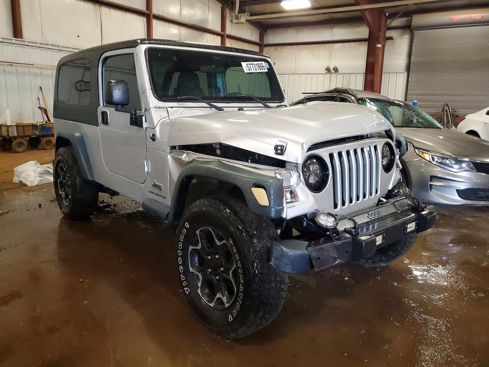 57731866 :رقم المزاد ، 1J4FA44SX6P787849 vin ، 2006 Jeep Wrangler / Tj مزاد بيع