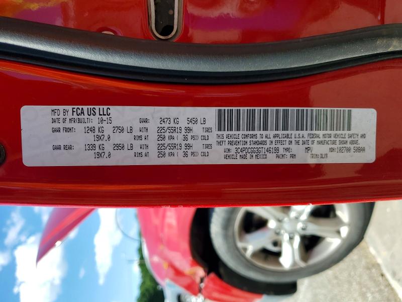 Aukcja sprzedaży 2016 Dodge Journey, vin: 3C4PDCGG3GT146199, numer aukcji: 57545376