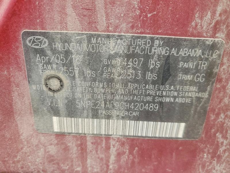 Продаж на аукціоні авто 2016 Hyundai Sonata, vin: 5NPE24AF9GH420489, номер лоту: 57499516