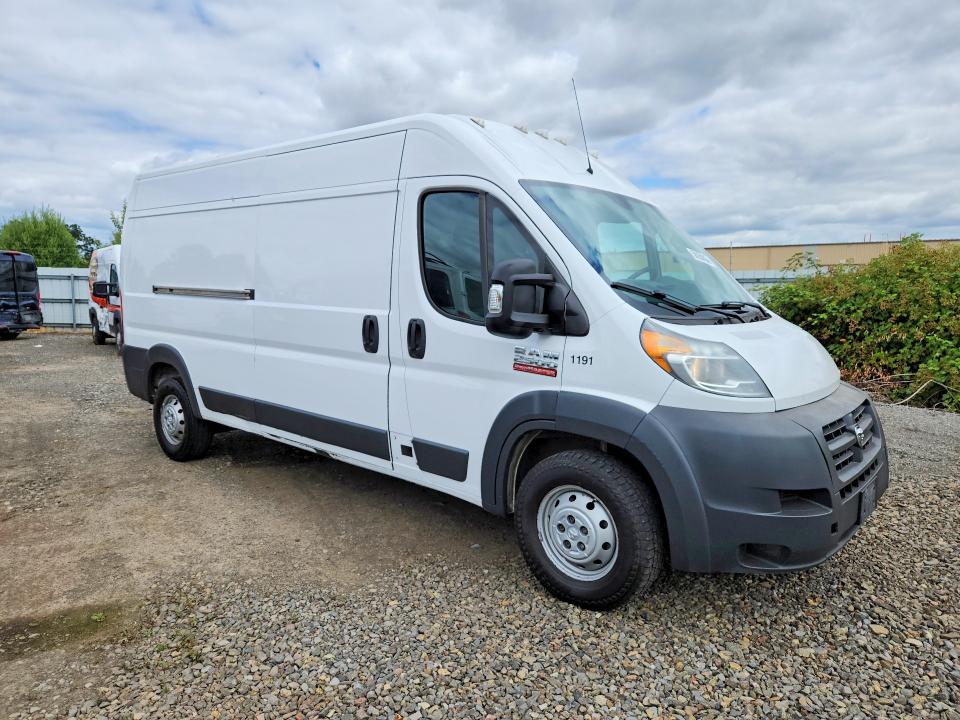 2018 Ram Promaster 2500 მანქანა იყიდება აუქციონზე, vin: 3C6TRVDG0JE124907, აუქციონის ნომერი: 58058856
