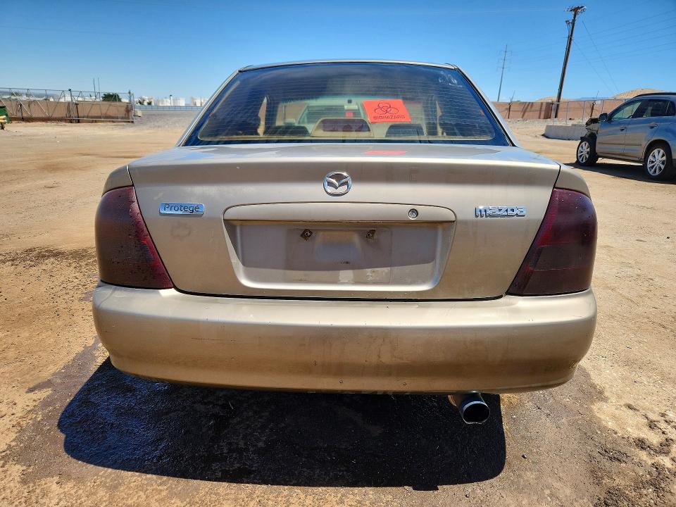 1999 Mazda Protege მანქანა იყიდება აუქციონზე, vin: JM1BJ2220X0179909, აუქციონის ნომერი: 58429966