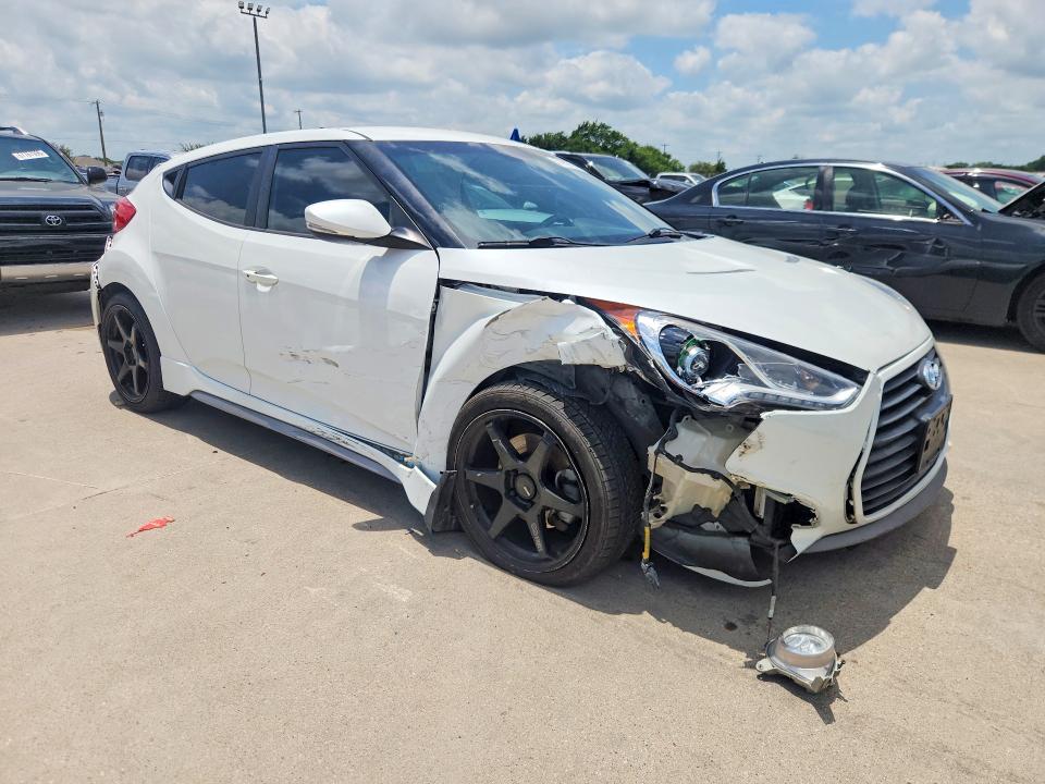 57952156 :رقم المزاد ، KMHTC6AE9GU285393 vin ، 2016 Hyundai Veloster مزاد بيع
