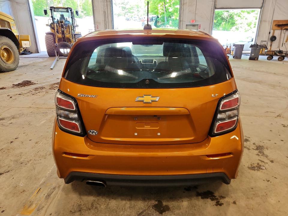 2017 Chevrolet Sonic მანქანა იყიდება აუქციონზე, vin: 1G1JD6SG7H4145474, აუქციონის ნომერი: 56507696