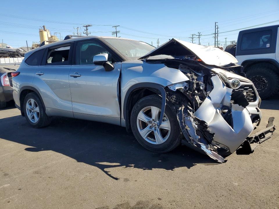 57125346 :رقم المزاد ، 5TDZZRAH6MS056291 vin ، 2021 Toyota Highlander مزاد بيع