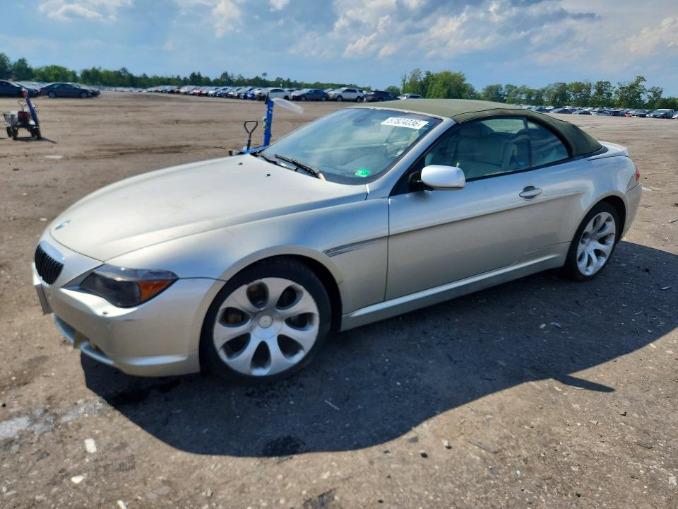 2006 Bmw 650 მანქანა იყიდება აუქციონზე, vin: WBAEK13406CN79029, აუქციონის ნომერი: 57824036