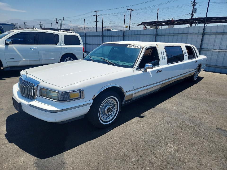1990 Lincoln Town Car მანქანა იყიდება აუქციონზე, vin: 1LNCM81F4LY774661, აუქციონის ნომერი: 58934096