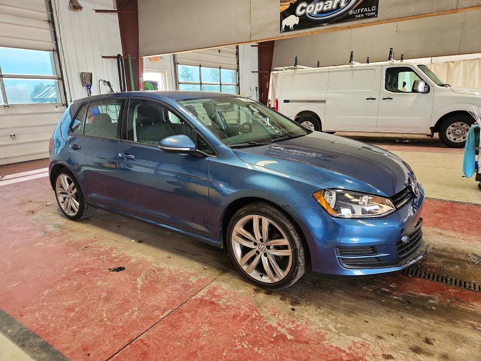 58264256 :رقم المزاد ، 3VW217AU8GM020565 vin ، 2016 Volkswagen Golf مزاد بيع