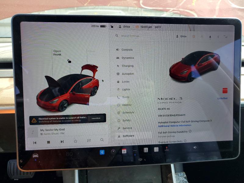 Продаж на аукціоні авто 2018 Tesla Model 3, vin: 5YJ3E1EA8JF004211, номер лоту: 55095616