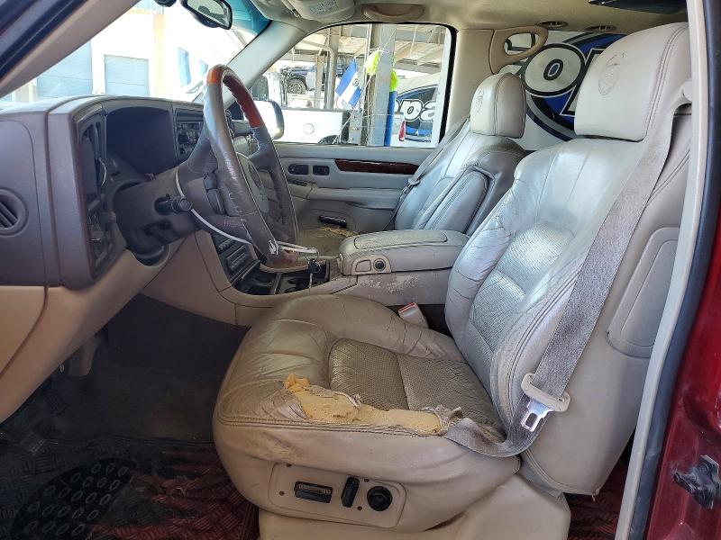 2002 Cadillac Escalade მანქანა იყიდება აუქციონზე, vin: 1GYEK63N62R109100, აუქციონის ნომერი: 55470526