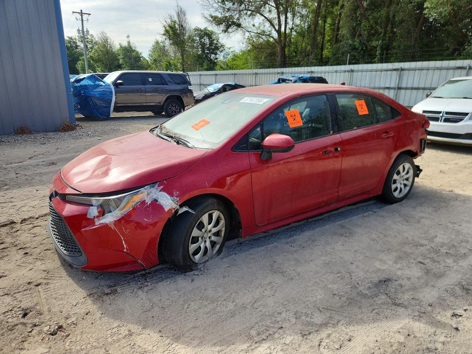 57167396 :رقم المزاد ، 5YFEPRAE1LP126023 vin ، 2020 Toyota Corolla مزاد بيع