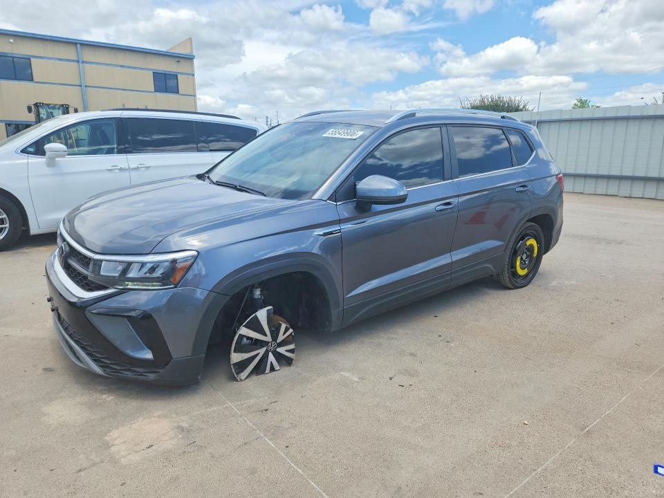 2024 Volkswagen Taos მანქანა იყიდება აუქციონზე, vin: 3VVSX7B29RM020366, აუქციონის ნომერი: 55549906